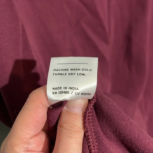 Pact Airplane Organic Cotton Open Front Cardigan Women’s M/L Oversized Pockets - Picture 8 of 8